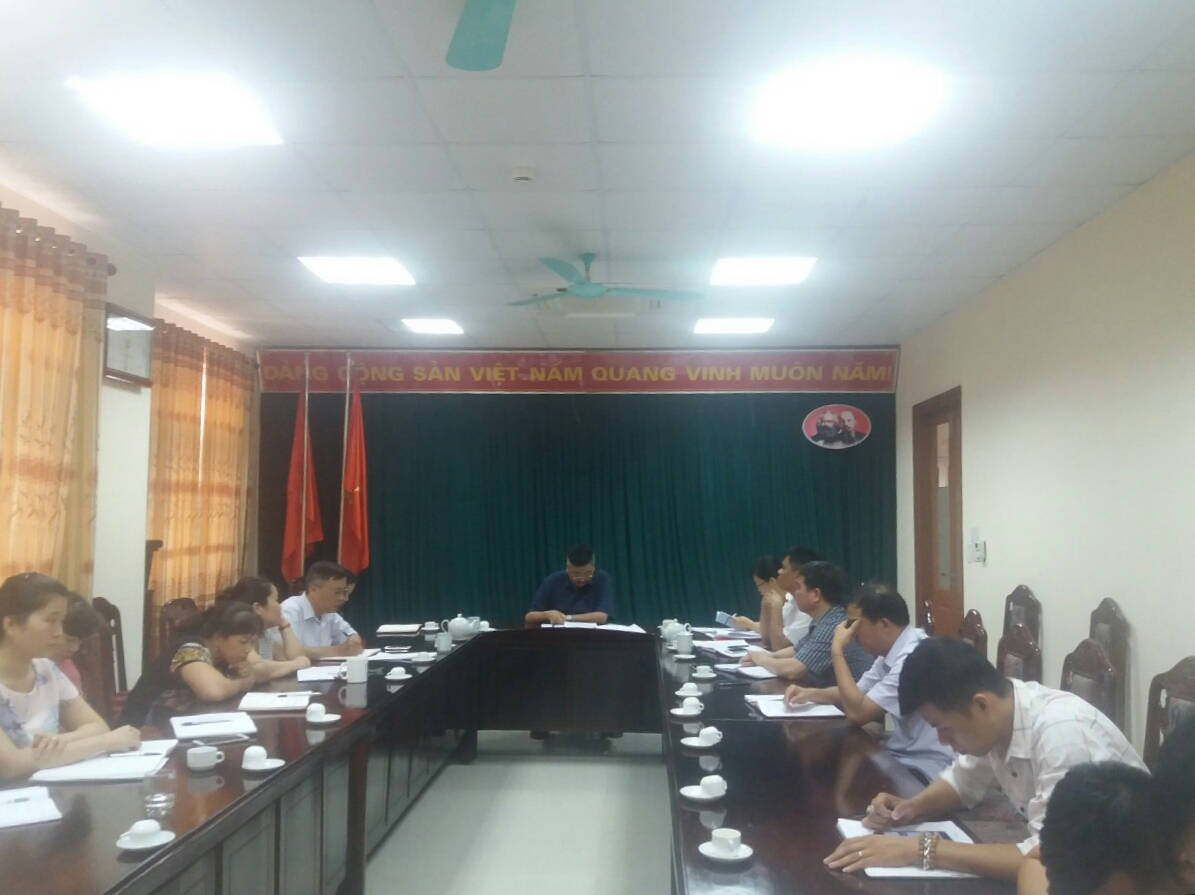 CHI BỘ CỤC THI  HÀNH ÁN DÂN SỰ TỈNH TỔ CHỨC HỘI NGHỊ HỌC TẬP, QUÁN TRIỆT VÀ TRIỂN KHAI NGHỊ QUYẾT HỘI NGHỊ TRUNG ƯƠNG 7 (KHÓA XII) CỦA ĐẢNG