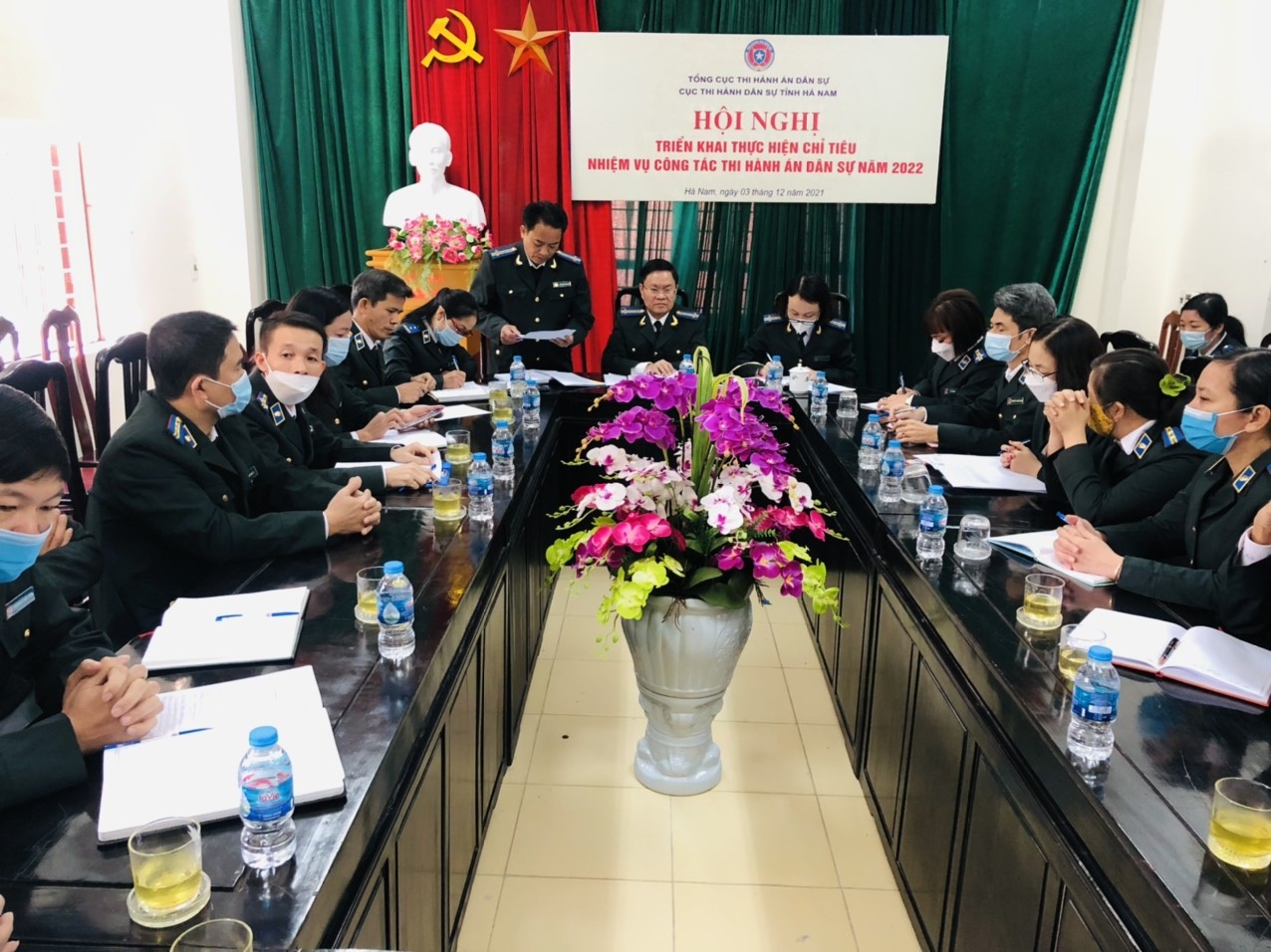 Cục THADS tỉnh Hà Nam tổ chức Hội nghị triển khai thực hiện chỉ tiêu, nhiệm vụ THADS, theo dõi THAHC năm 2022.