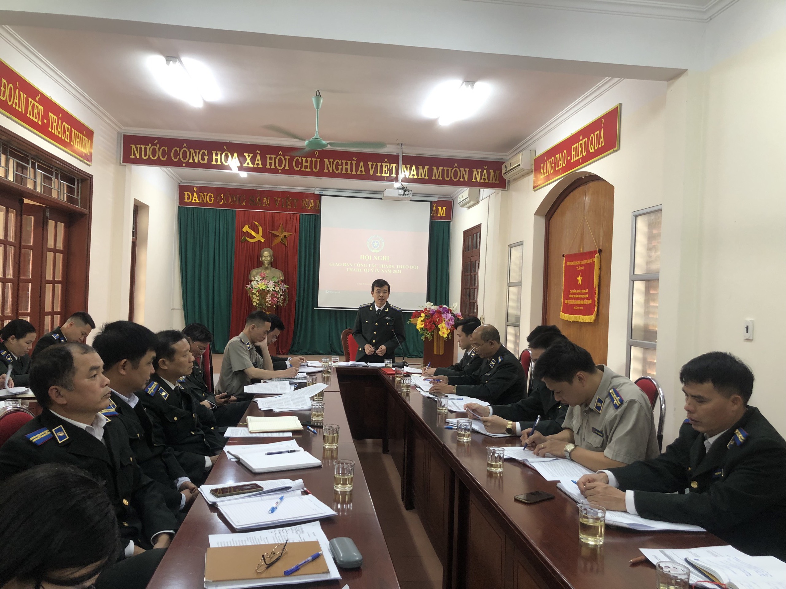 Kết quả công tác THADS, theo dõi THAHC năm 2021. Nhiệm vụ trọng tâm công tác năm 2022 của Cục THADS tỉnh Lạng Sơn